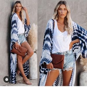 Namaste at the Beach Tie Dye Kaftan